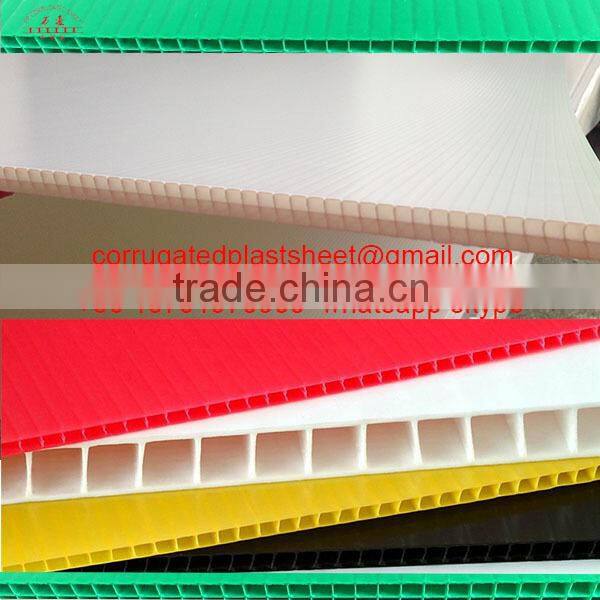 pp rounder corner corrugated plastic dividers