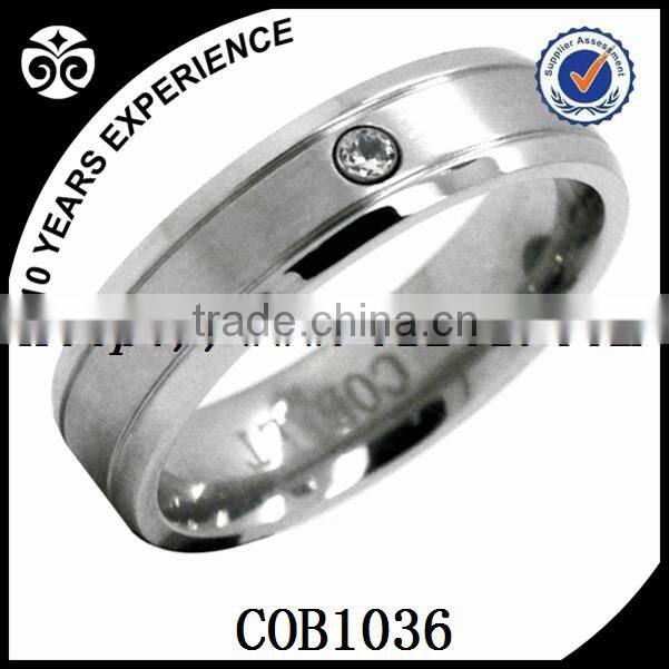 cobalt free tungsten carbide ring