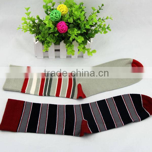 GSM-157 bulk sell custom design bamboo socks with stripe lines
