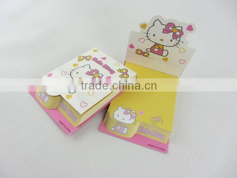 Diagonal memo pad Custom advertising memo notepad