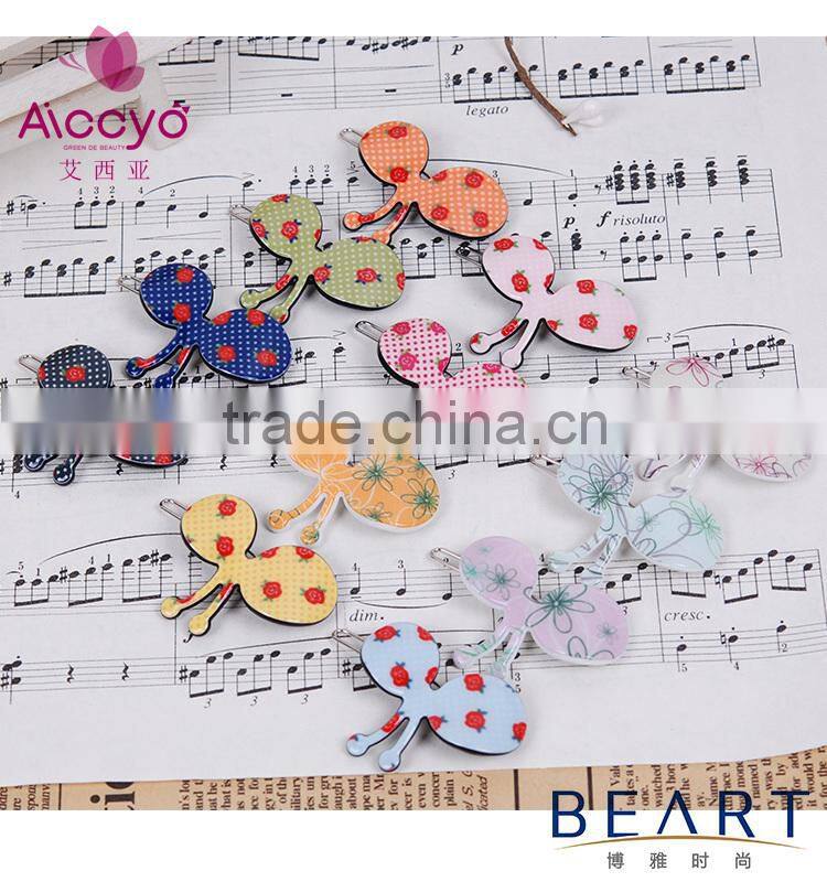 Baby hair accessories flower bobby pins