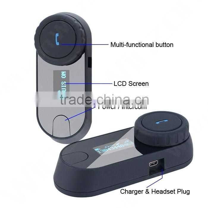 1000m motorcycle bluetooth headset