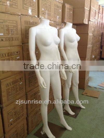 hot sale fashion and decent plastic mannequin without head