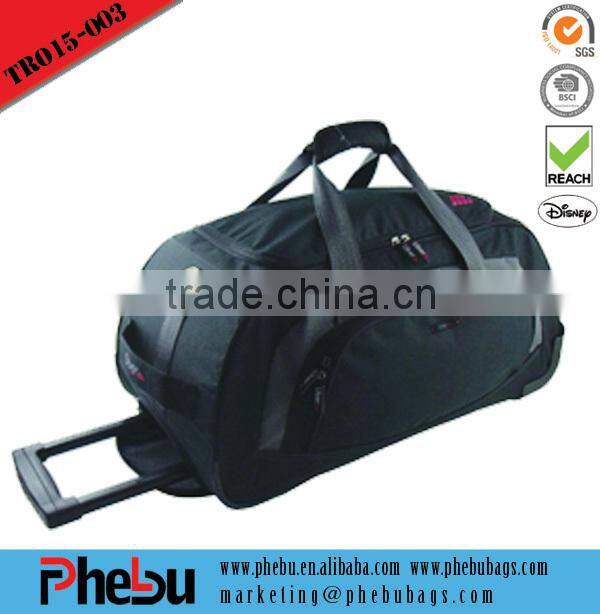 600D nylon travel trolley backpack(TROB15-006)
