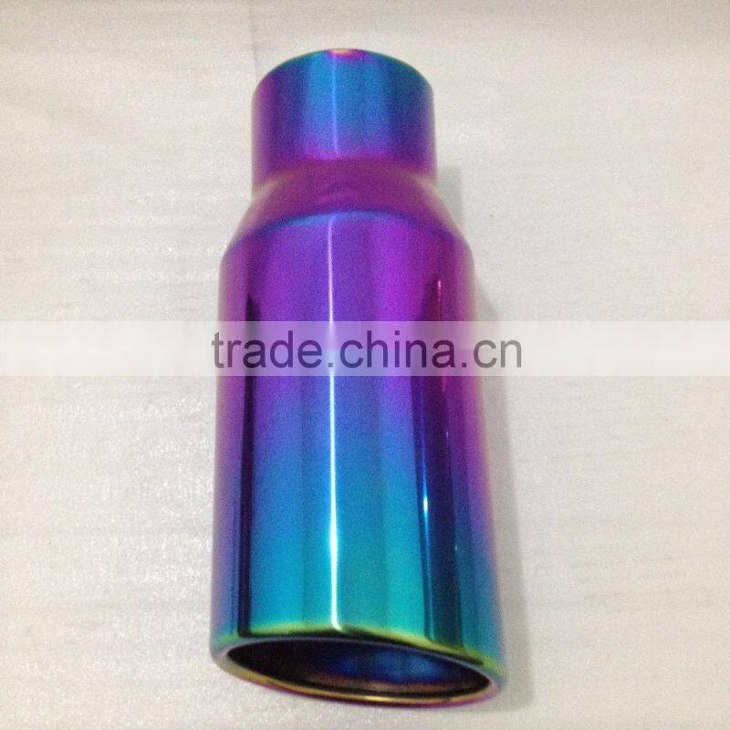 Full-color coated exhaust tip/exhaust end pipes/muffler pipe