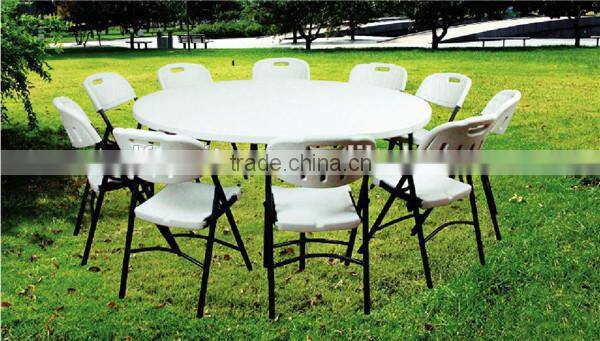Best selling plastic round outside table SD-R180