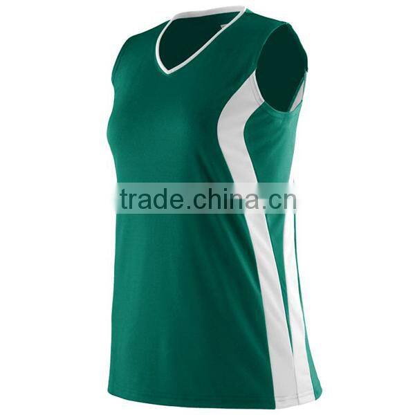 Healong sleeveless volleyball training uniforms designs