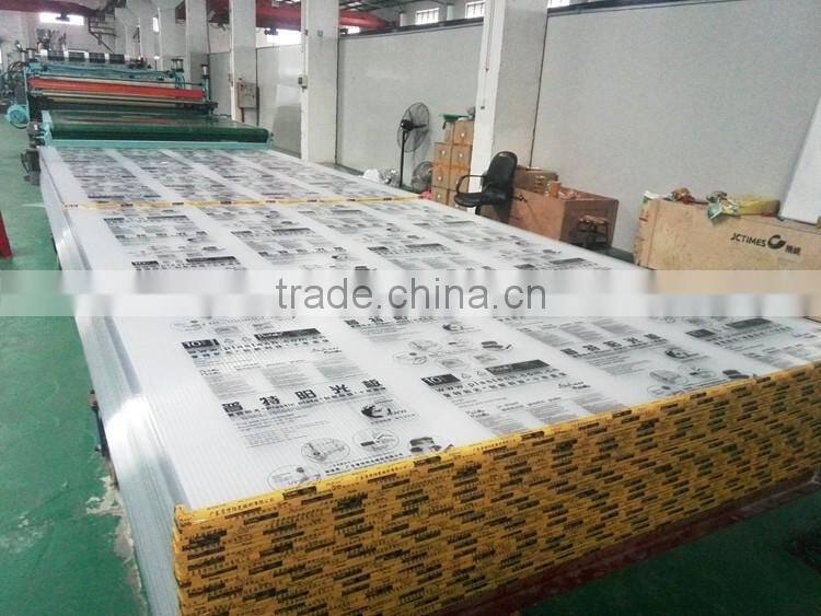 Four wall multi layer skin Polycarbonate panel