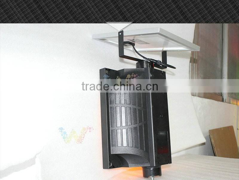 Factory Wholesales 300mm Solar Powered Road Blinker Red Flashing Warning Light