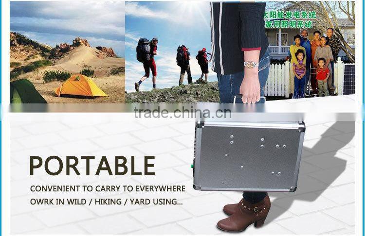 Removable portable 20W solar system solar mobile phone chargers