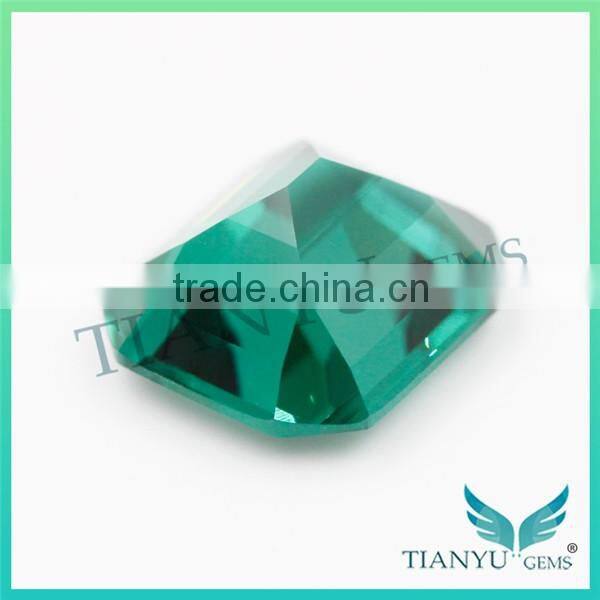 Free Samples Wholesale Gemstone for Jewelry Synthetic #22 Emerlad Cut Nano Sital Gems Price