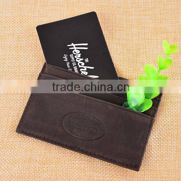 Canvas card holder for ID/Credit car