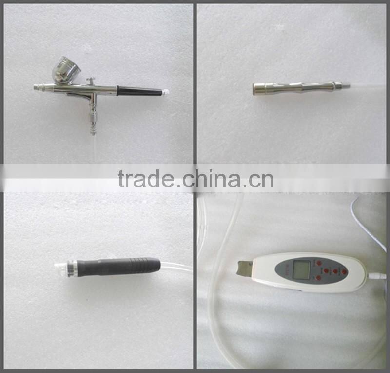 portable home use oxygen jet peel machine/diamond microdermabrasion machine