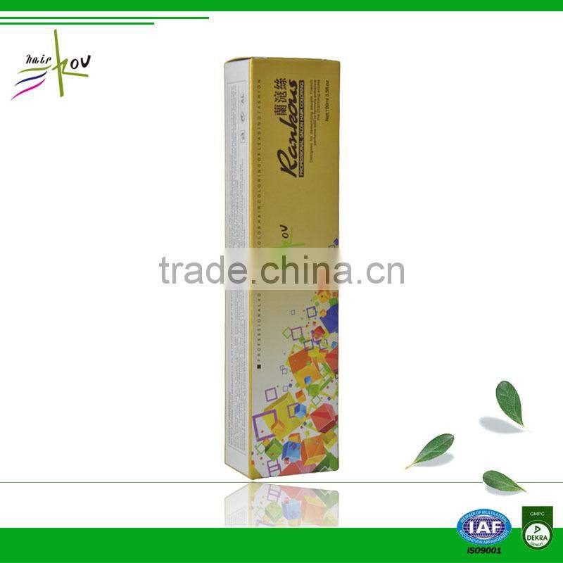 2016 best permanent 48 colors hair dye for hair