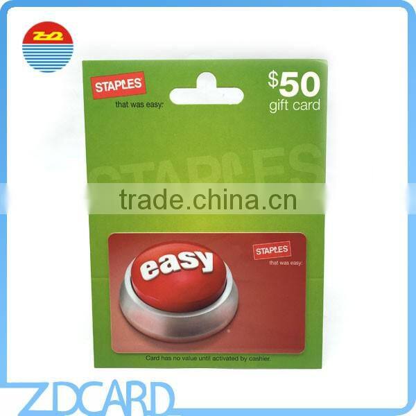 Custom Full Color Printing Paper Flyer with PVC cards