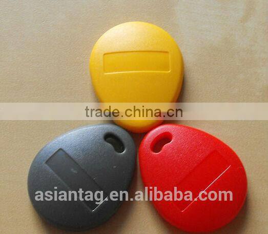 waterproof plastic cheap rfid keyfob tag