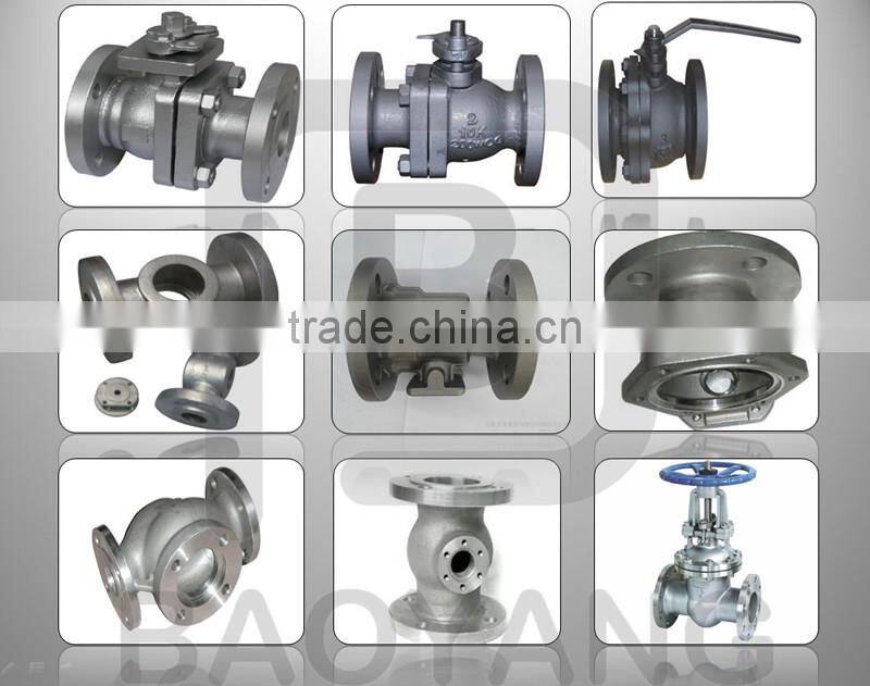 OEM Sand Casting FCD450 Ductile Iron Casting Valve Body Casting