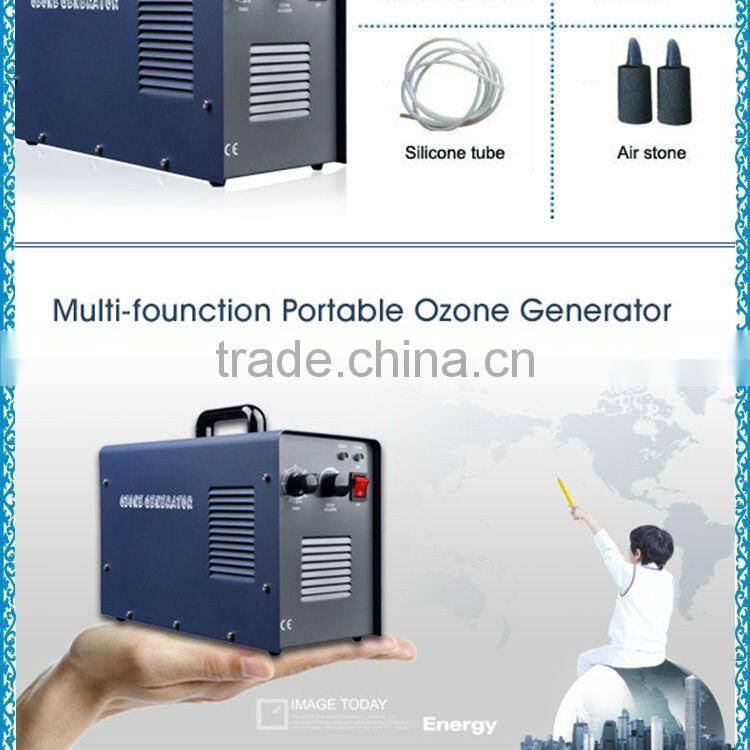 3g 5g 6g 7g air cooling ceramic system ozone generator air purifier for hotels
