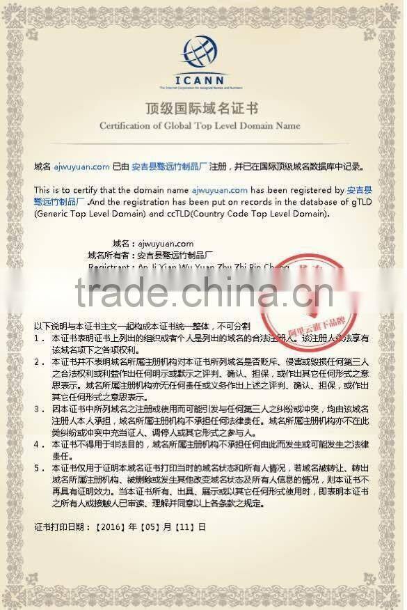 natural colorful strong bamboo poles agricultural