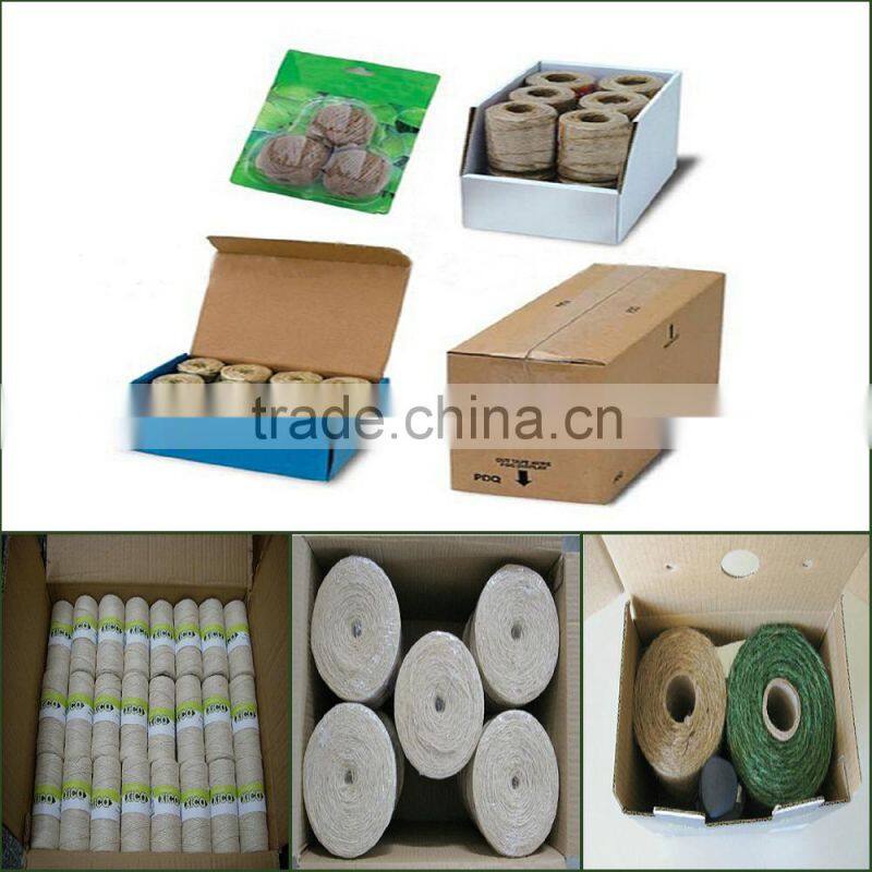 Natural fiber jute twine