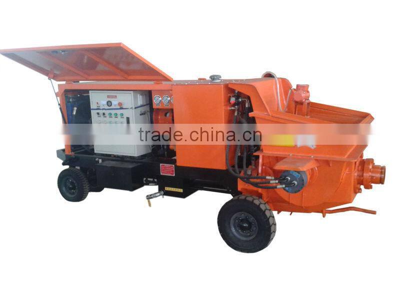 Smallest 12M3/h aggregate pumps for concrete, mortar