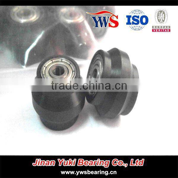 3mm axis mini wheel bearing 3x10x4 neoprene rubber bearing