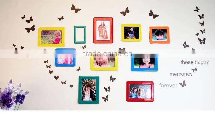 Bedroom decorative 5" x 7" for fridge picture framing decorative picture frames magnetic photo frame