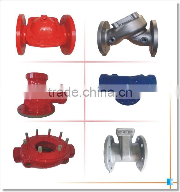 Custom cast iron casting body parts