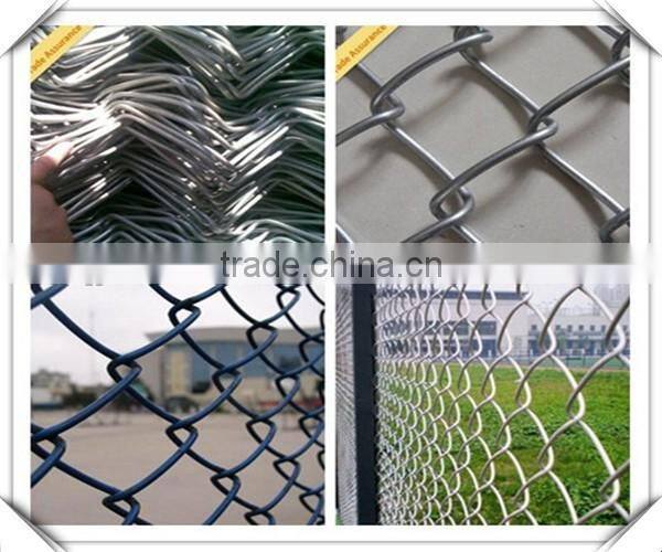 high quality 9 guage chain link fence for sale / galvanized chain link fence price