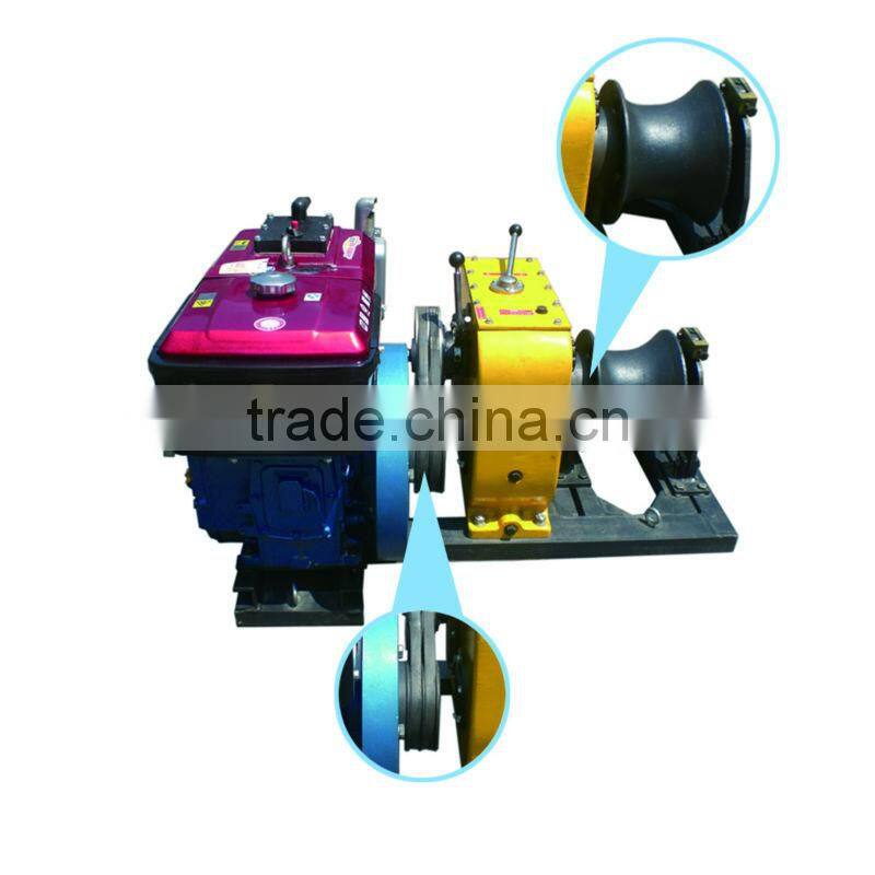 Winch Manufacturer 8 ton Diesel Winch Hoist Used for Power Construction