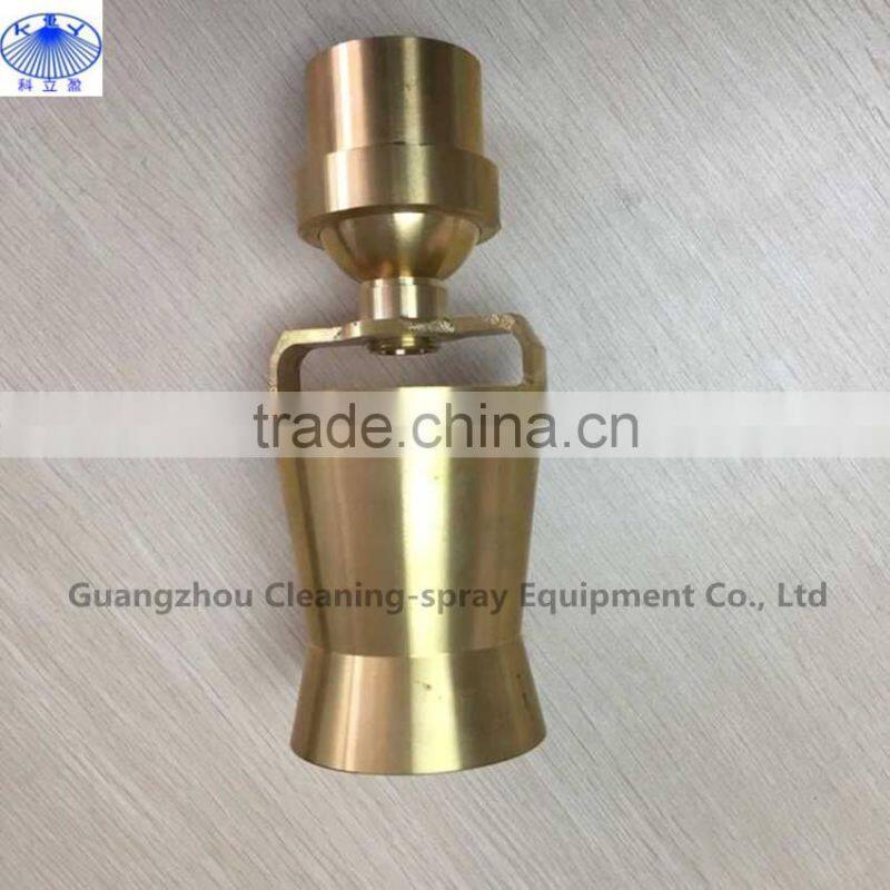Low pressure copper water jet fountain nozzles