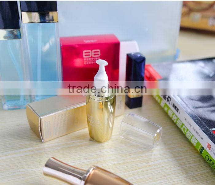 Airless portable 7.5ml eye cream cosmetic bottle