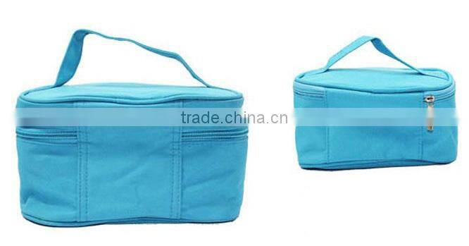 traveling portable storage bag makeup bag cosmetics bag set of 2