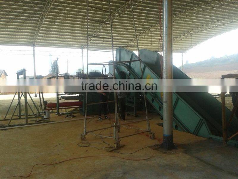 YB1-63T full automatic hydraulic horizontal baler press machine,cardboard baling press machine