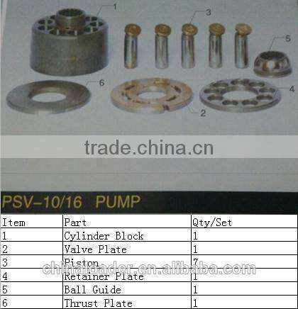 Kayaba(kyb) PSV-10 Hydraulic pump parts