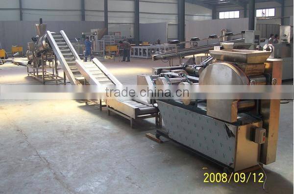 fried wheat flour pillow shape chips sticks shape making machine