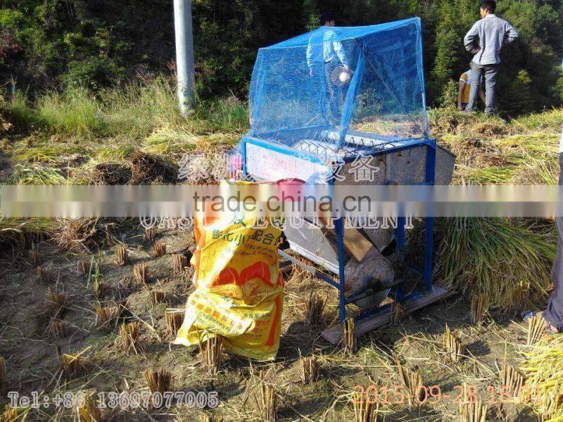 Diesel engine drive rice thresher,rice sheller thresher machine,Direct factory wholesale small threshing machine