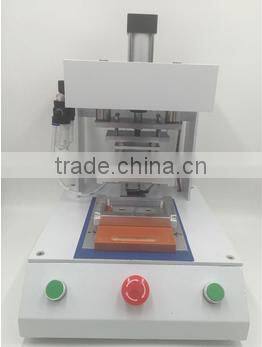 Hot selling 3 in 1 glass with cold press frame bezel with OCA sheet film for iPhone 6