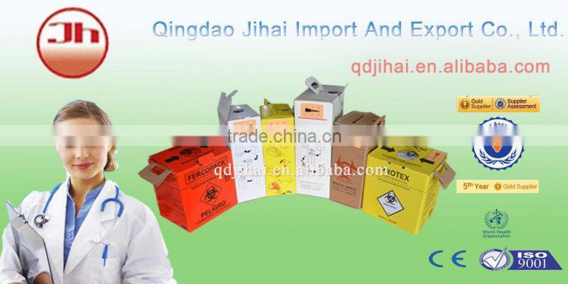 first aid kit in qingdao mini first aid kit box,container for syringe that disconnect needles