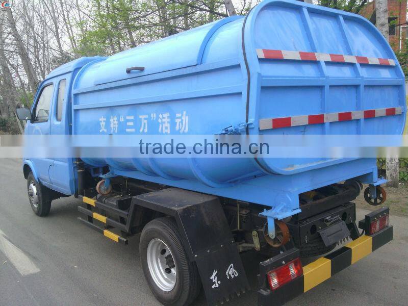 DongFeng Mini 4*2 Gasoline Cheap Garbage Truck
