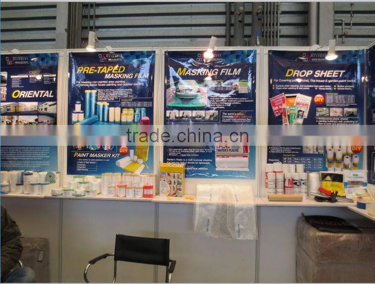 Self-Static Pre-Folded Masking Film