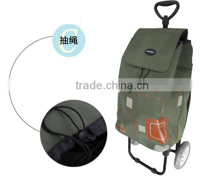 BAG00112 Telescopic Handle Shopping Carts with Seat