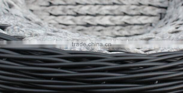 F- Foshan outdoor modern garden furniture rattan dining table sets (CF741+CF1274T+CF1244C)