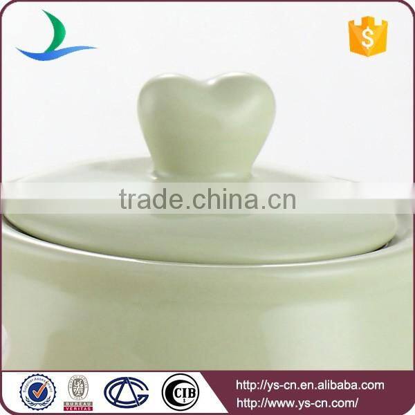 wholesale kitchen canisters soild color glazed ceramic