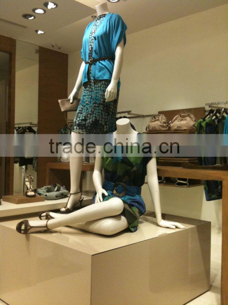 fashion window display sexy draping mannequin female for sale