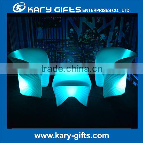 Wholesale flashing Led Sofa, Light purple Led Sofa, Modern Led Sofa