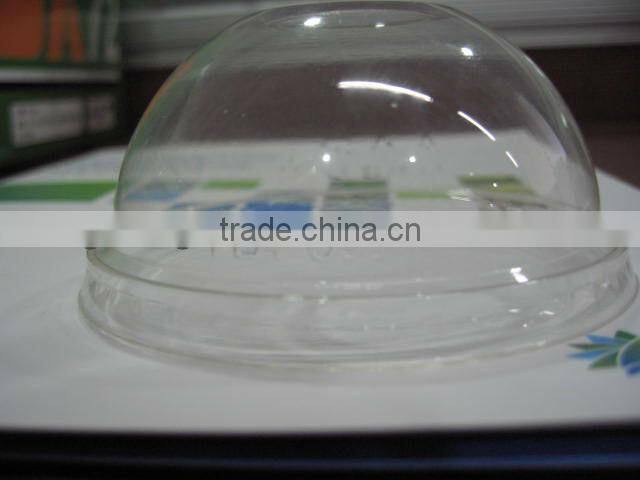 transparent 16oz plastic cups with lids,corn plastic, 100% biodegradable underground