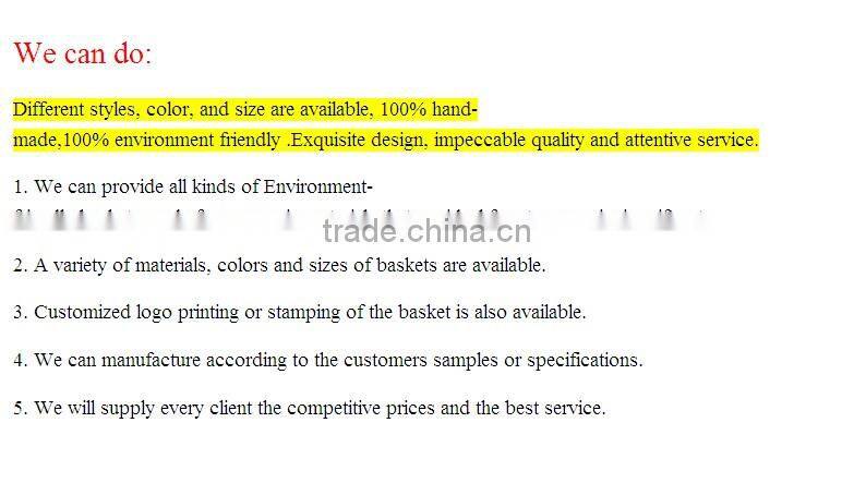 Woven Flower Basket wholesale