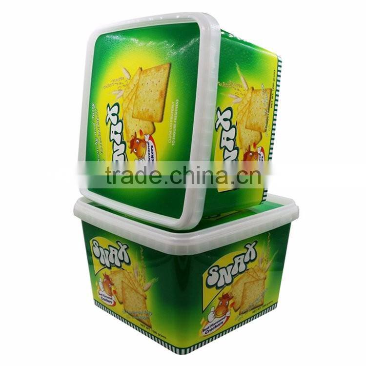 Big Storage Food Container with Clear Plastic Dome Lids, Clear Plastic Disposable Cups