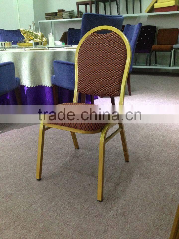 High quality elegant banquet chairs hotel chair aluminium chair